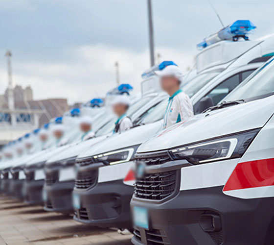 会宁县服务车队展示